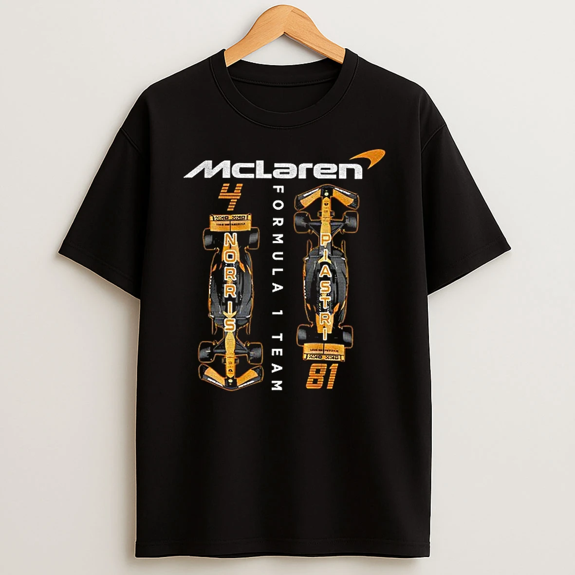 Norris And Oscar Piastri Formula One Mclaren T Shirt