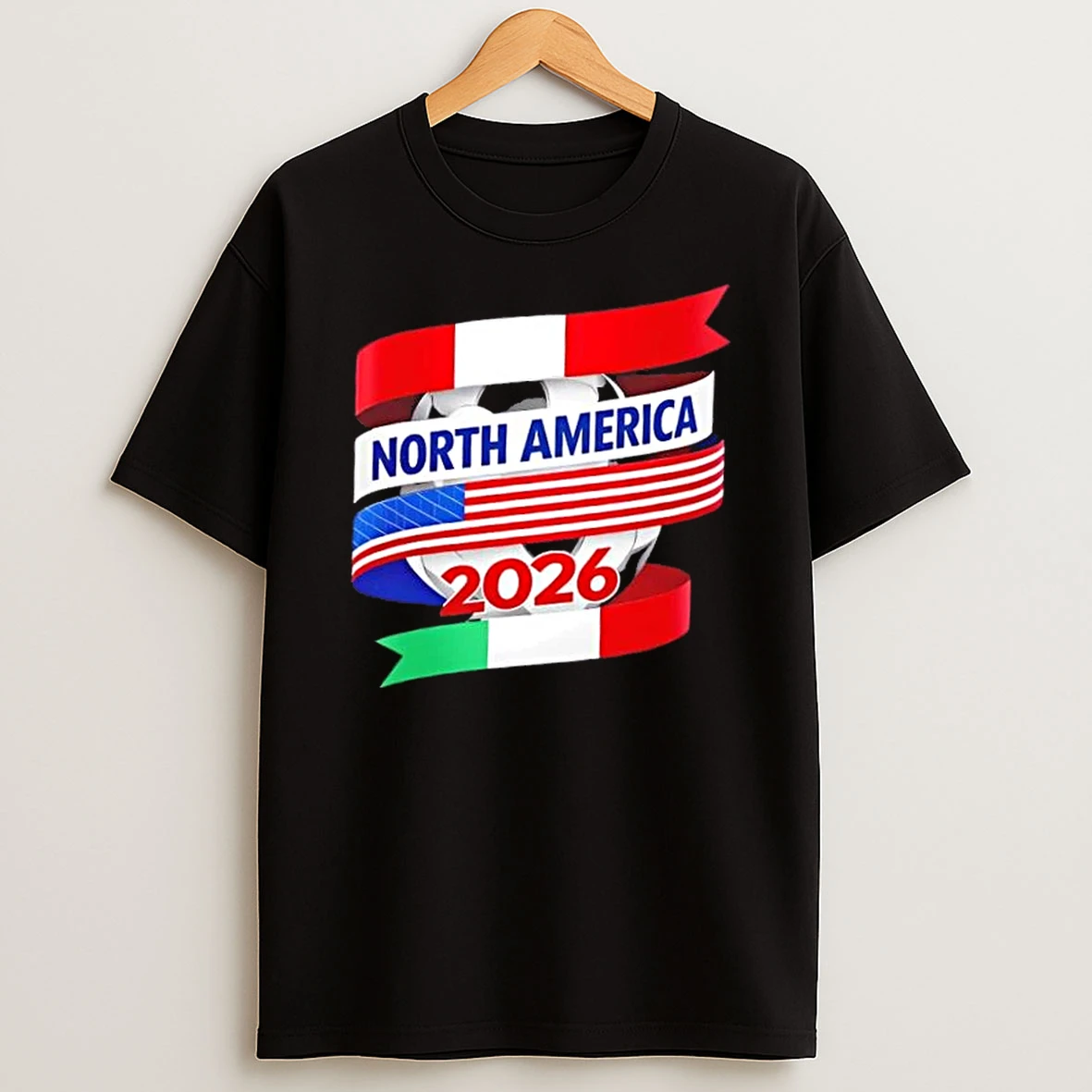 North America Soccer 2026 T Shirt