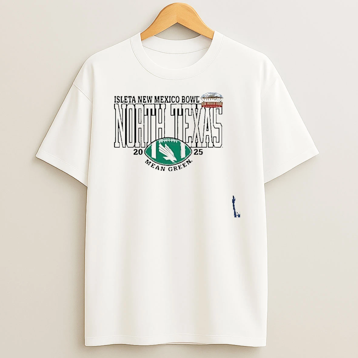 North Texas Mean Green 2025 New Mexico Bowl Football Christmas T Shirt