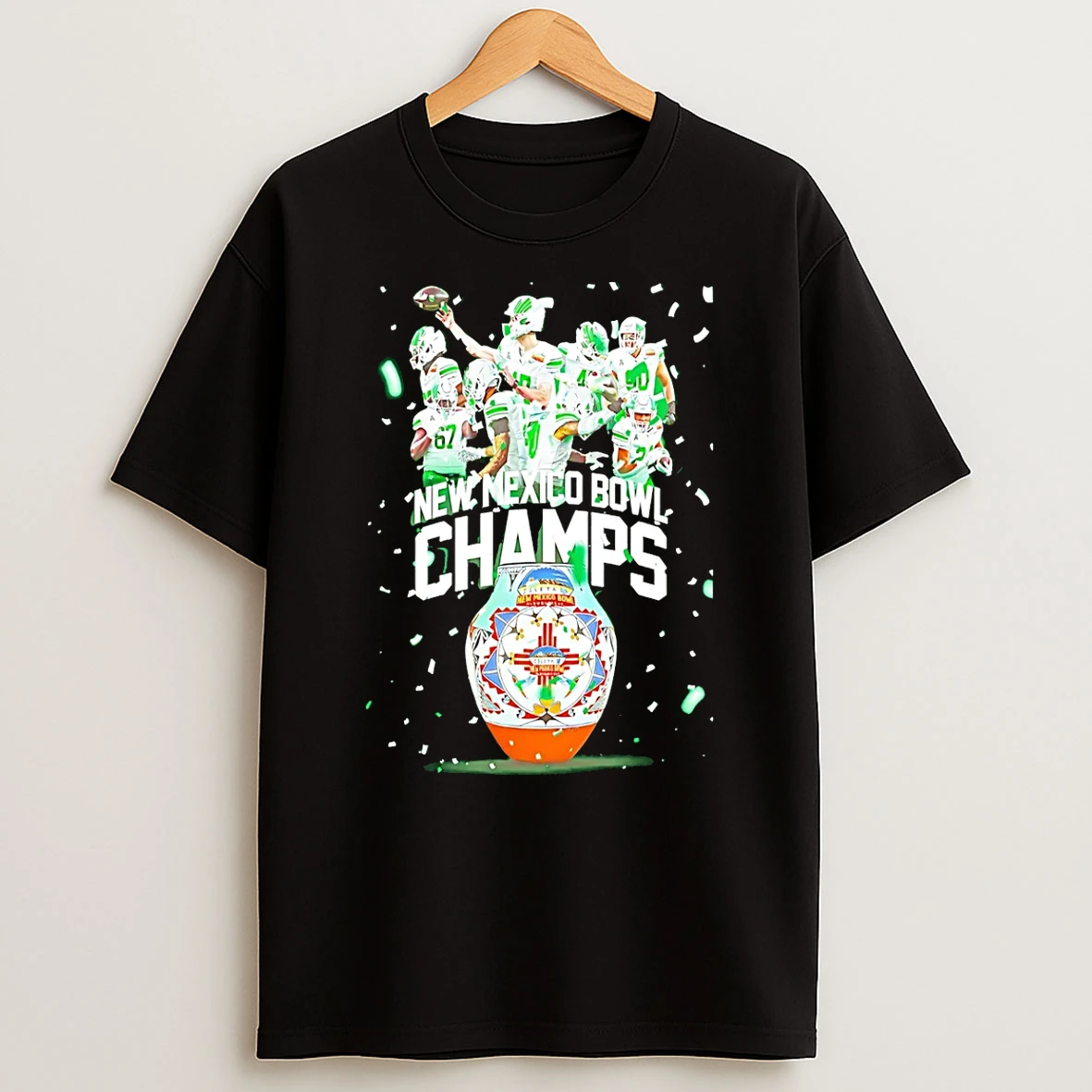 North Texas Mean Green Champions New Mexico Bowl Championship 2025 T Shirt