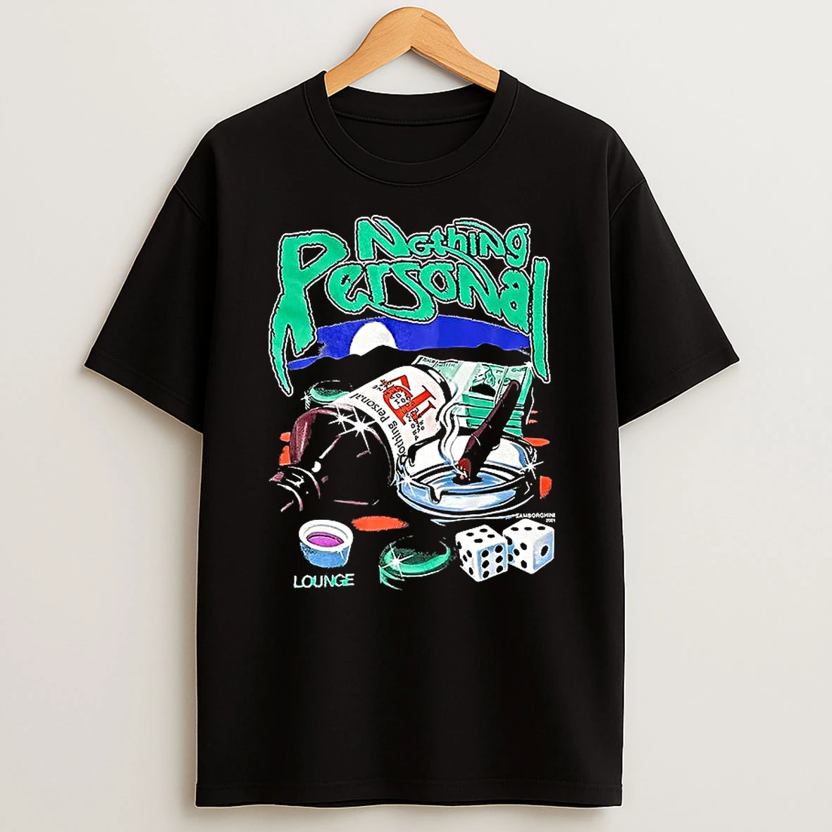 Nothing Personal Lounge Graphic T Shirt