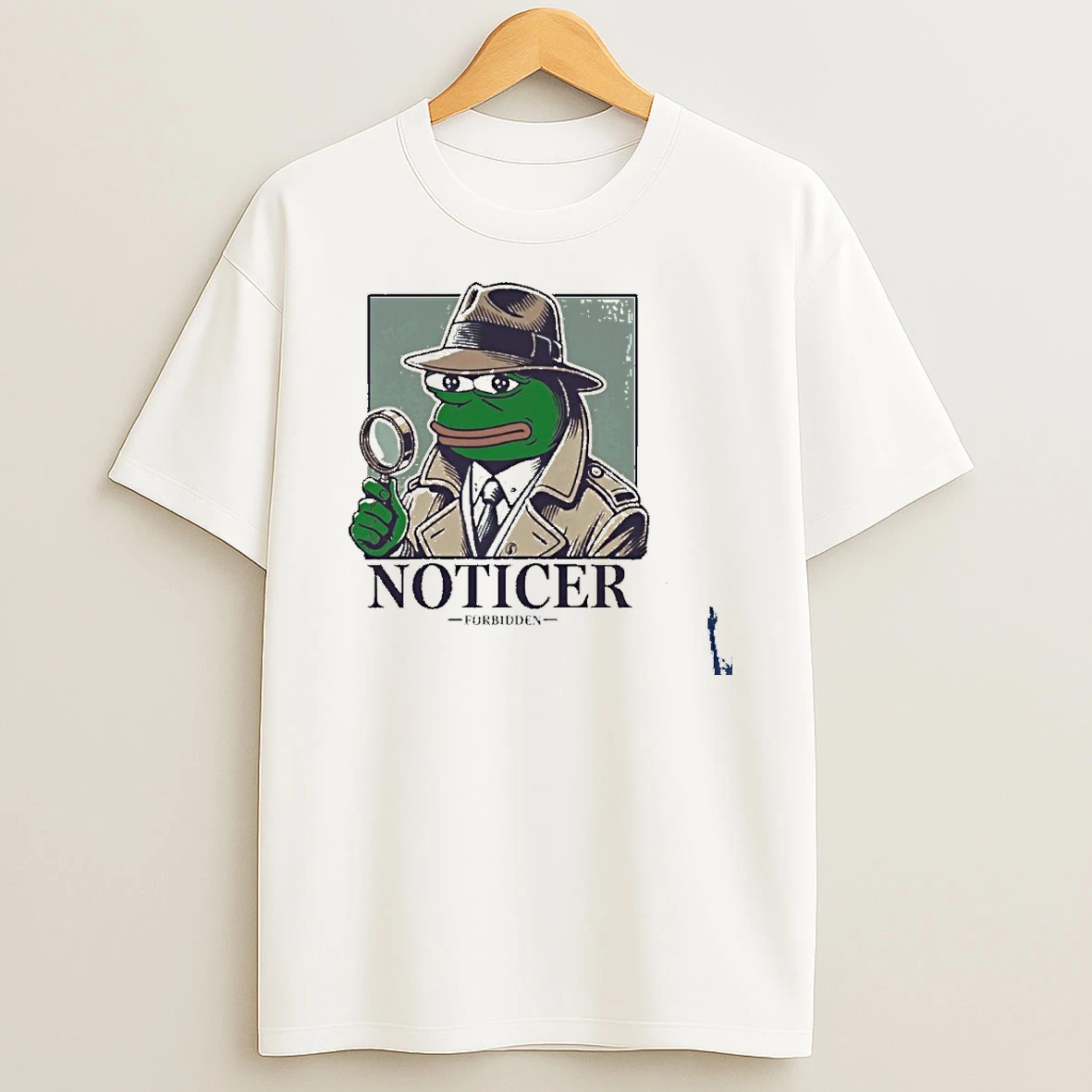 Noticer Pepe Forbidden T Shirt