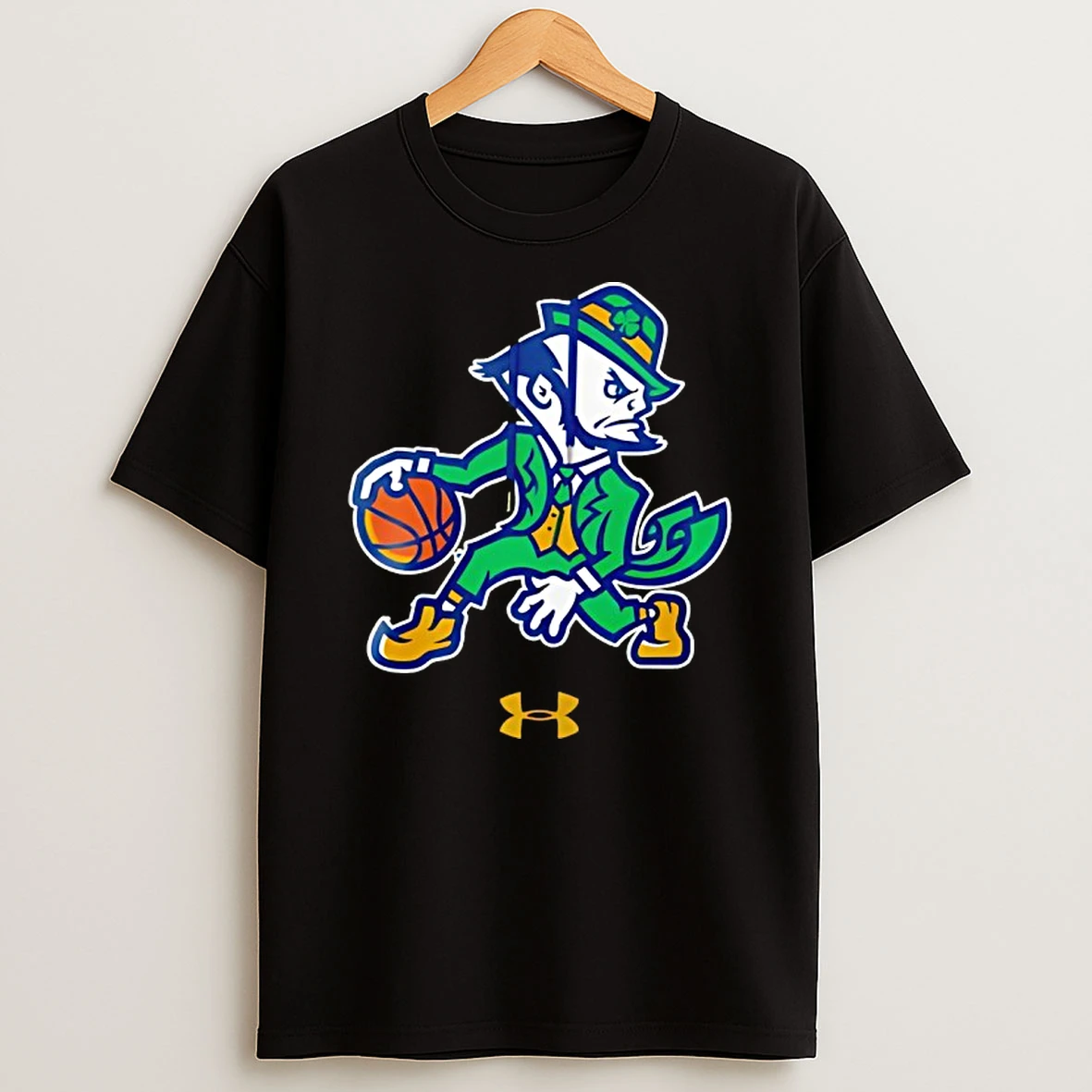 Notre Dame Fighting Irish Leprechaun T Shirt