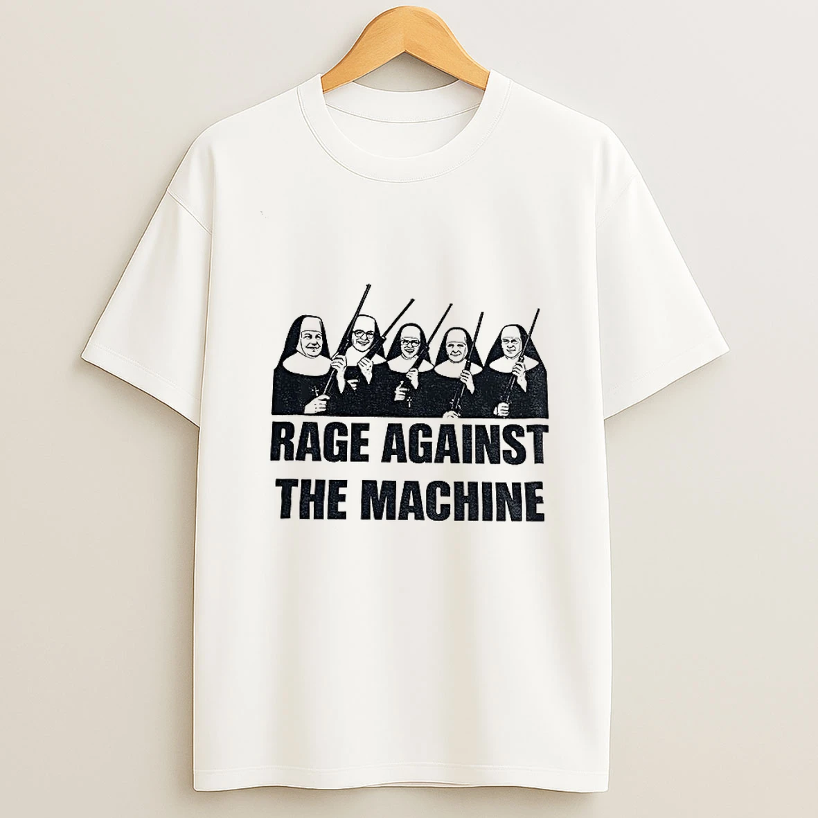Nuns Rage Against The Machine T Shirt