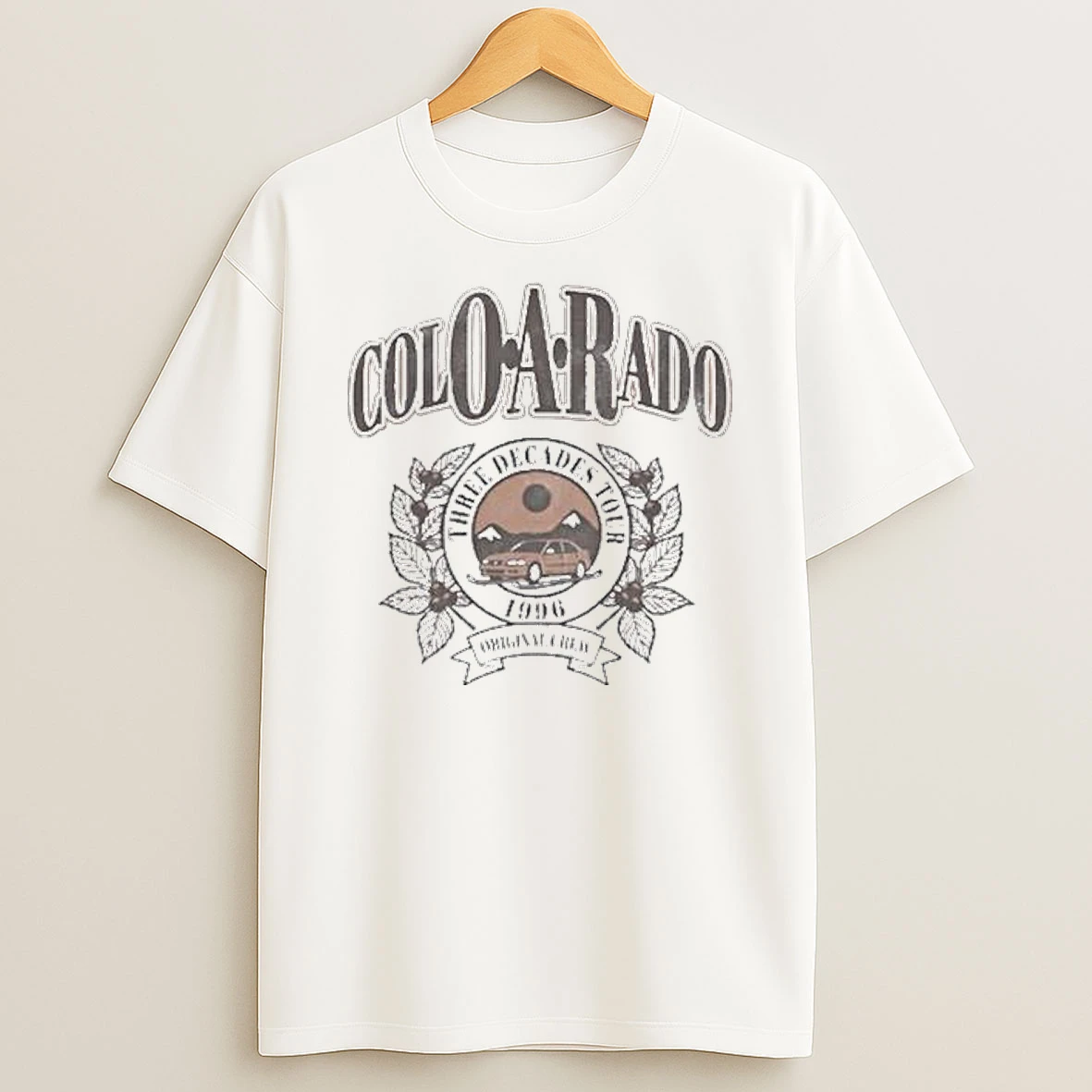 O A R Three Decades Tour 1996 Colorado T Shirt