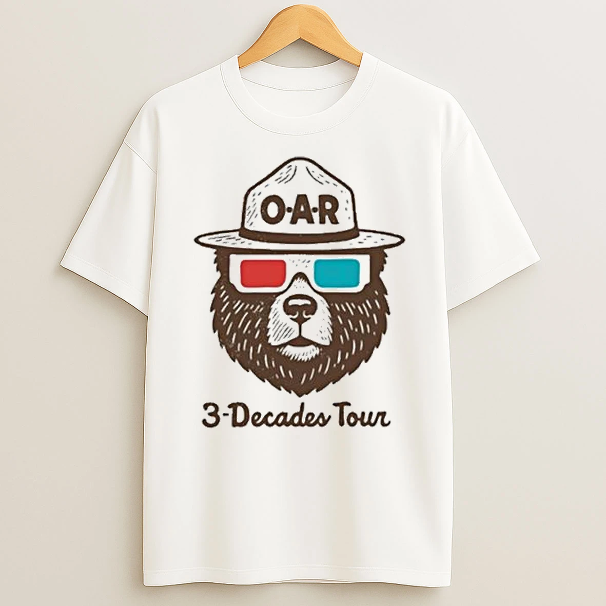 O A R Three Decades Tour T Shirt