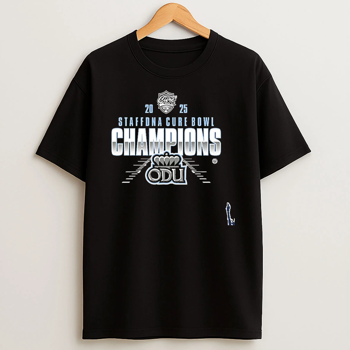 Odu Monarchs 2025 Staffdna Cure Bowl Champions T Shirt