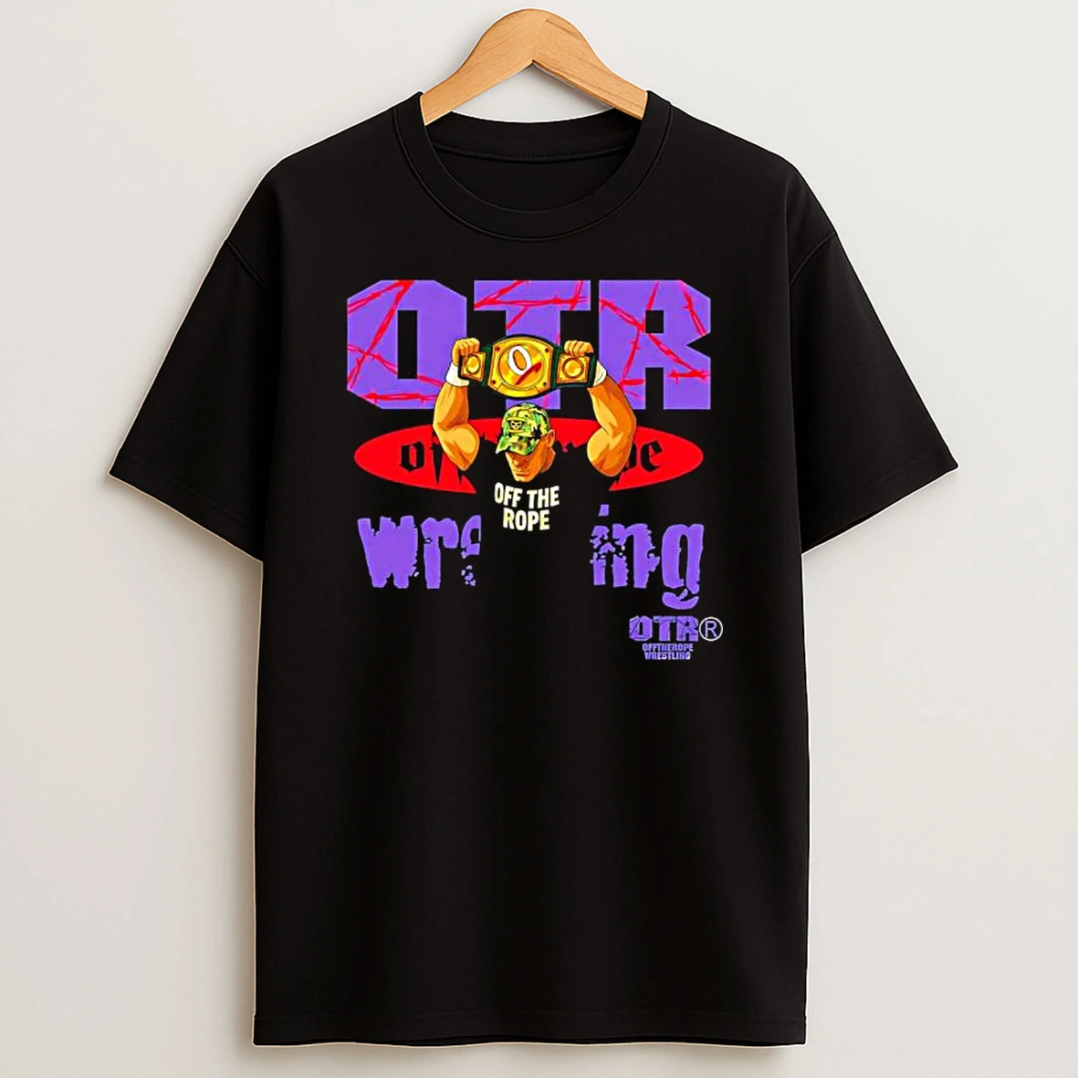 Otr Off The Ropes Pro Wrestling Graphic T Shirt