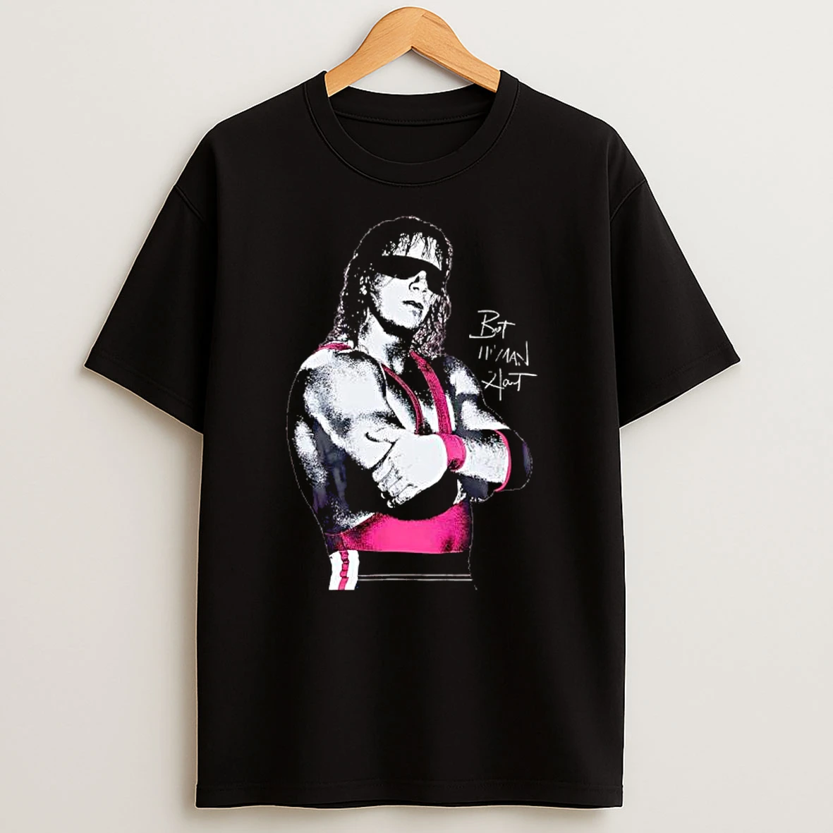 Ovo X Wwe Bret Hart The Hitman Allover T Shirt