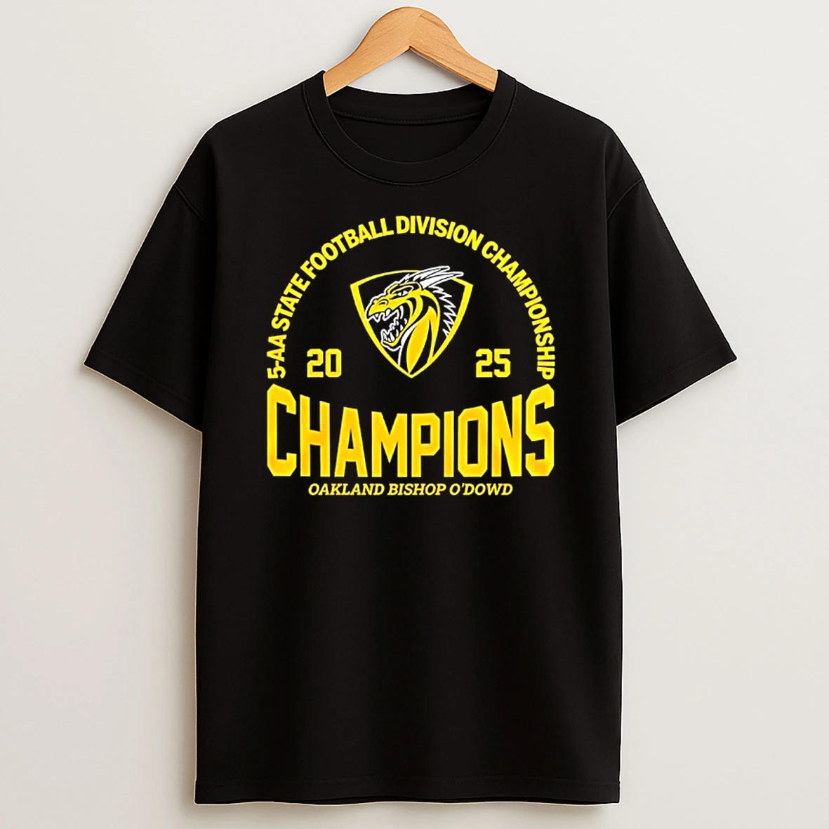 Oakland Bishop 2025 Division 5 Aa State Champions T Shirt