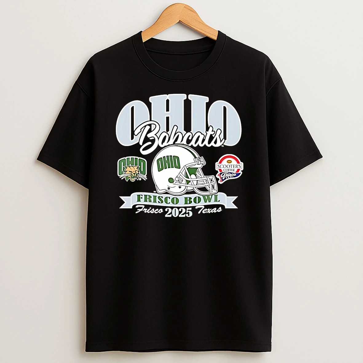 Ohio Bobcats 2025 Frisco Bowl Texas T Shirt