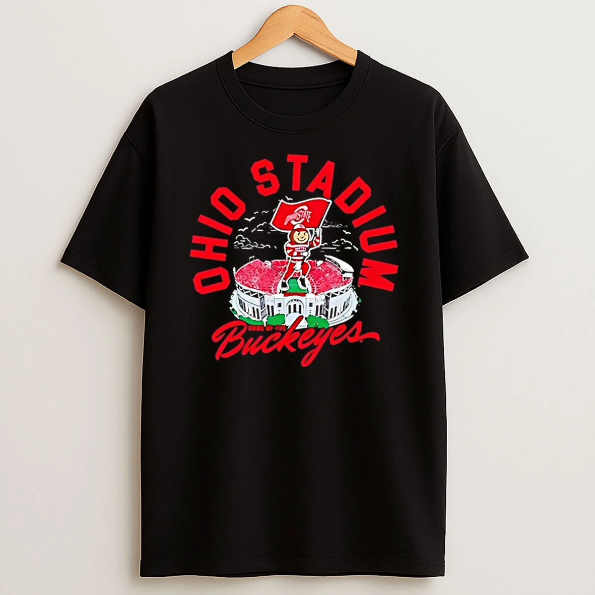 Ohio Stadium Home Of The Buckeyes T Shirt