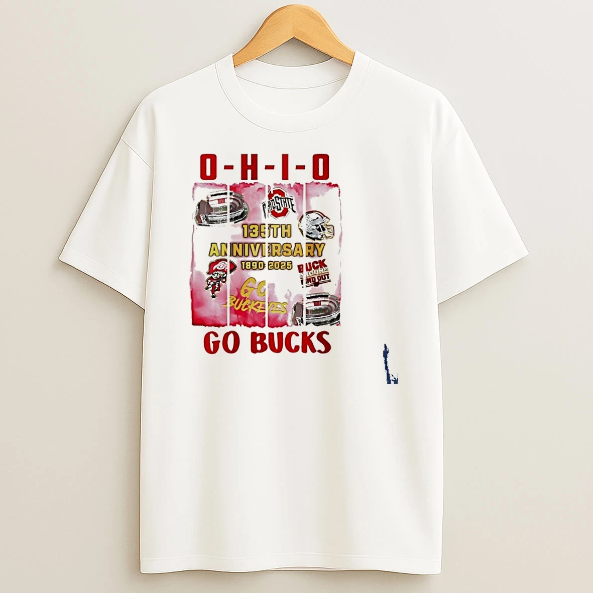 Ohio State Buckeyes 133th Anniversary Go Bucs T Shirt