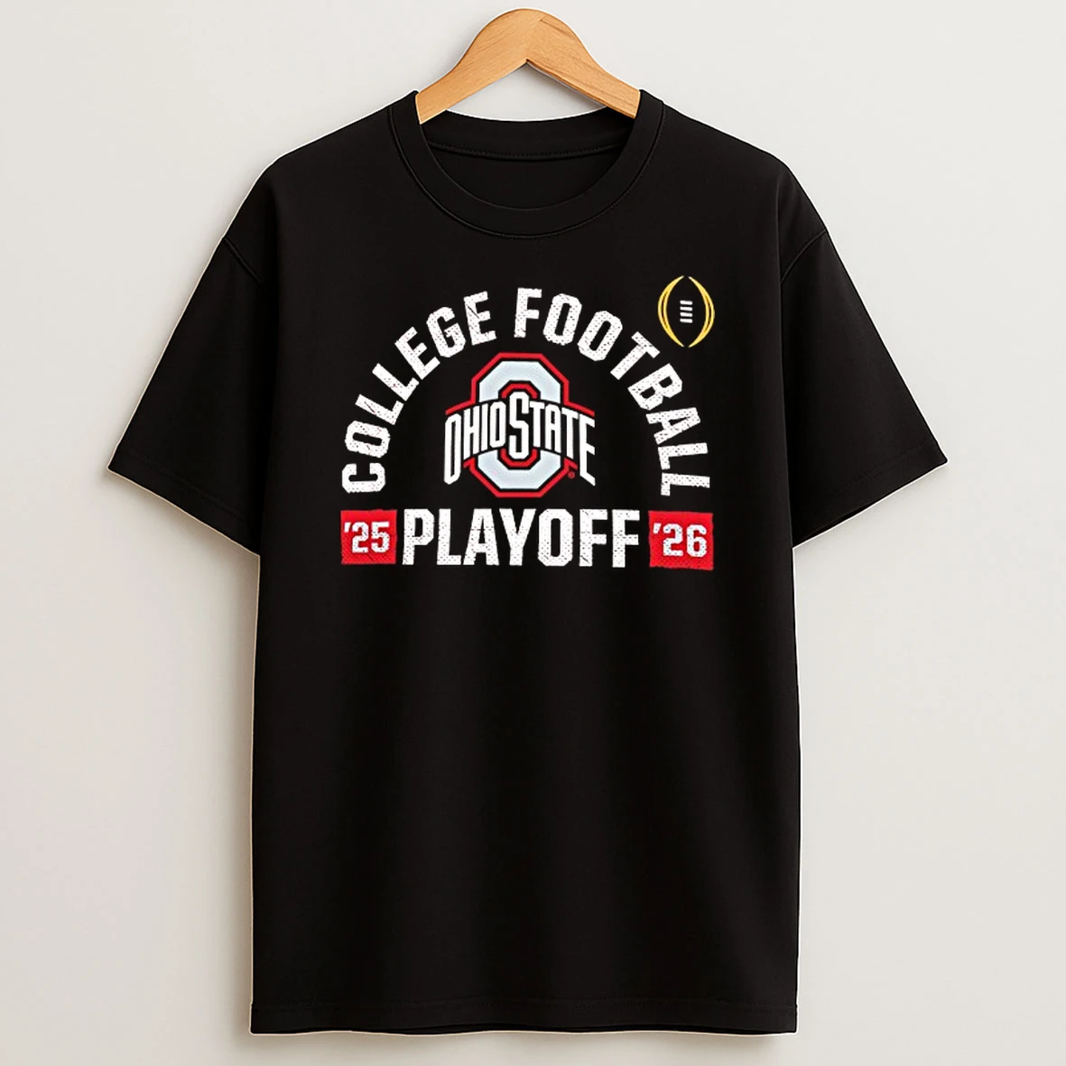 Ohio State Buckeyes 2025 2026 College Football Playoff Touchdown T Shirt