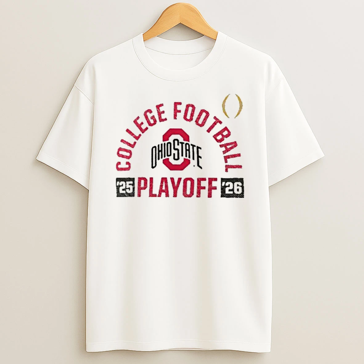 Ohio State Buckeyes 2025 26 College Football Playoff Touchdown Glory T Shirt