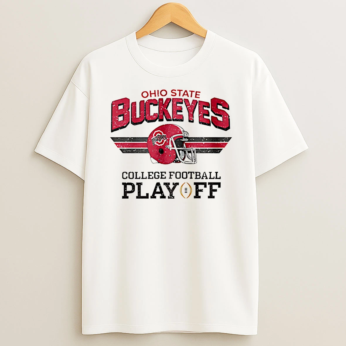 Ohio State Buckeyes 2025 26 College Football Playoff Helmet T Shirt