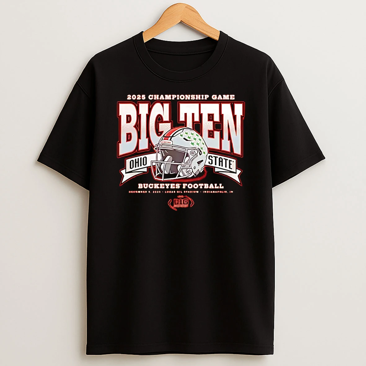Ohio State Buckeyes 2025 Big Ten Championship Game T Shirt