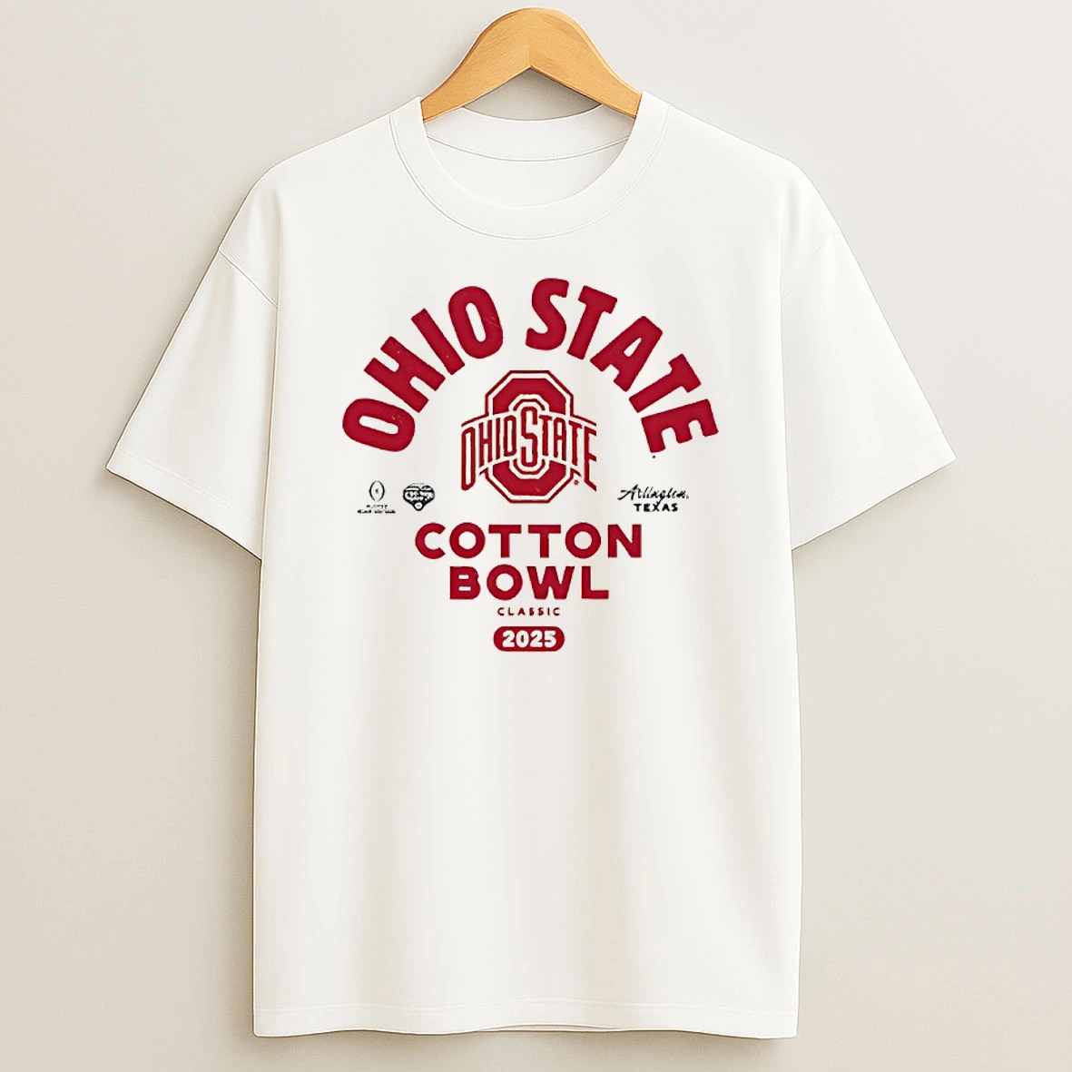 Ohio State Buckeyes 2025 Cotton Bowl Classic Champions T Shirt