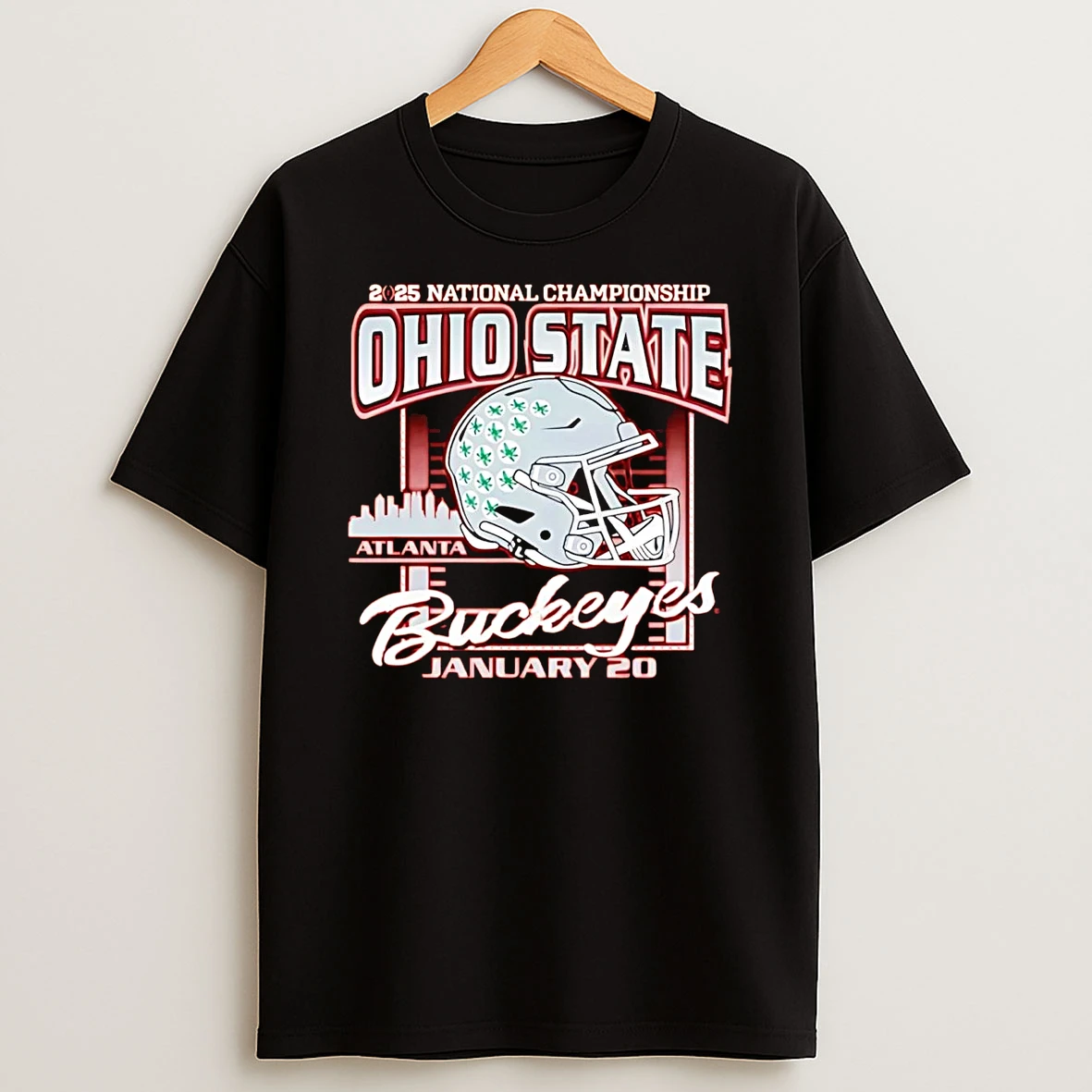 Ohio State Buckeyes 2025 National Championship January 20 T Shirt