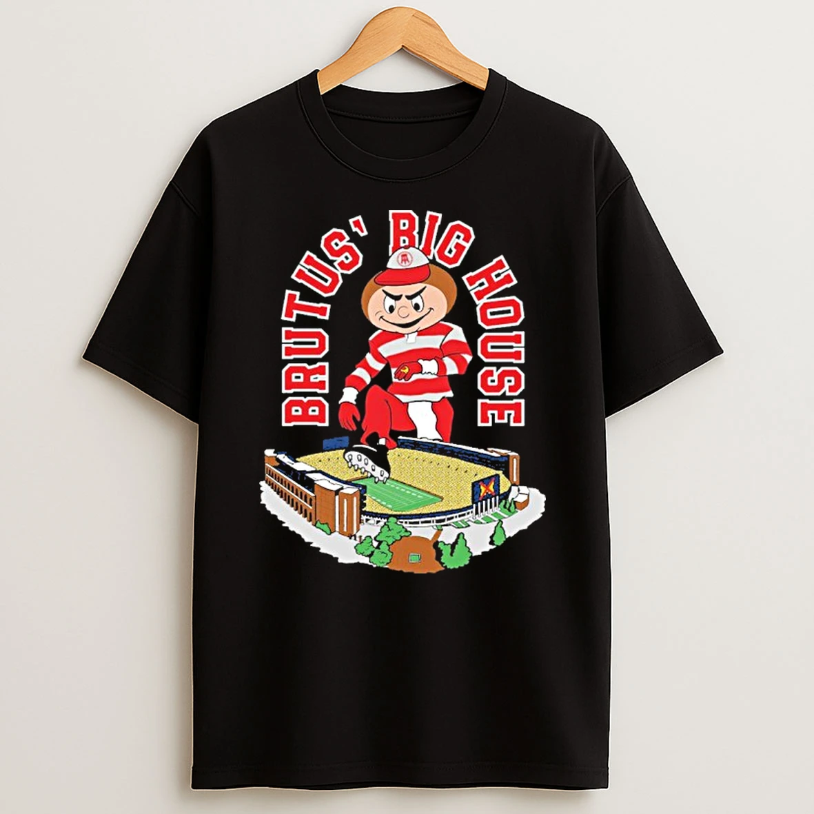 Ohio State Buckeyes Brutus Big House 2025 T Shirt