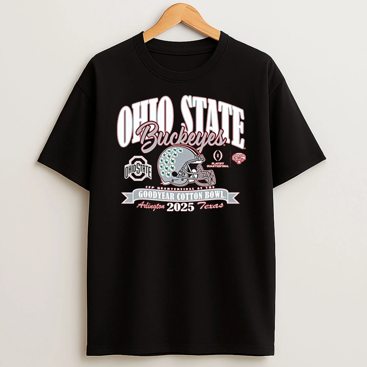 Ohio State Buckeyes College Football Playoff 2025 Cotton Bowl T Shirt