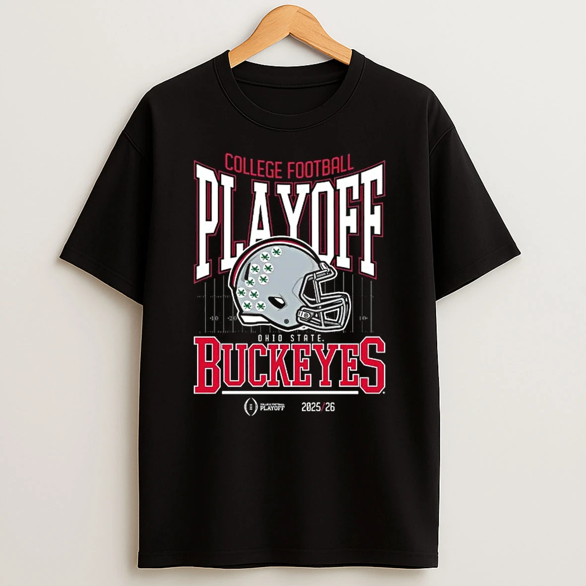 Ohio State Buckeyes College Football Playoff Helmet 2025 T Shirt