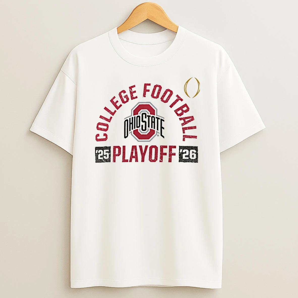 Ohio State Buckeyes College Football Playoff Touchdown Glory 2025 26 T Shirt