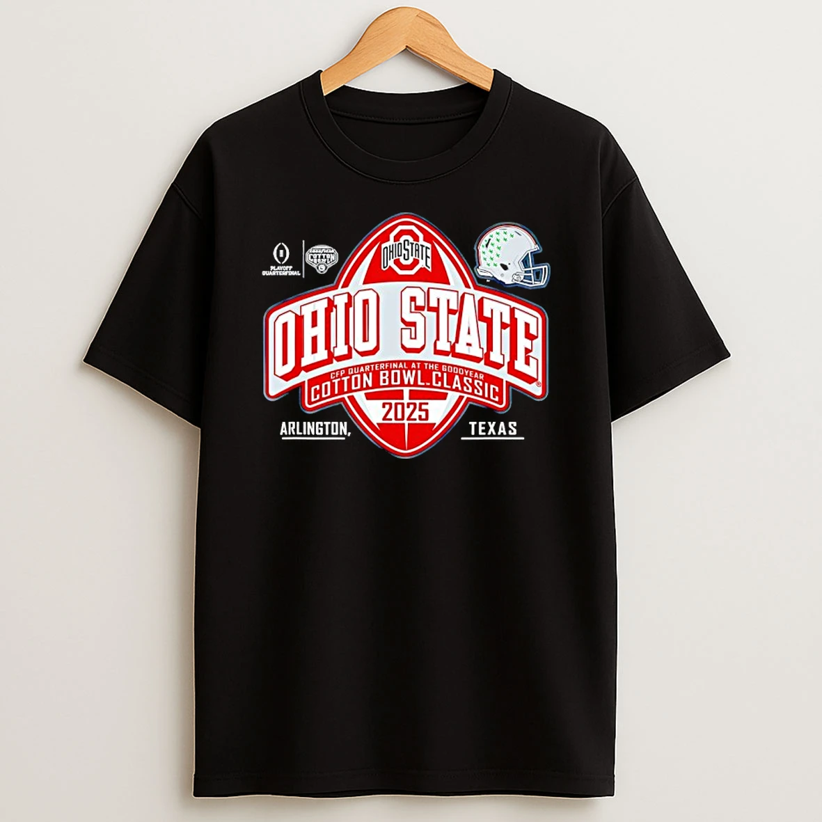 Ohio State Buckeyes Cotton Bowl 2025 Cfp Quarterfinal T Shirt