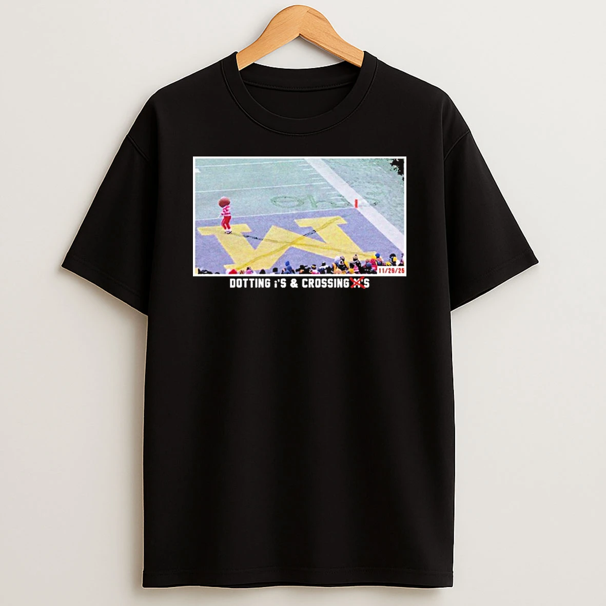 Ohio State Buckeyes Dotting Is And Crossing T Shirt