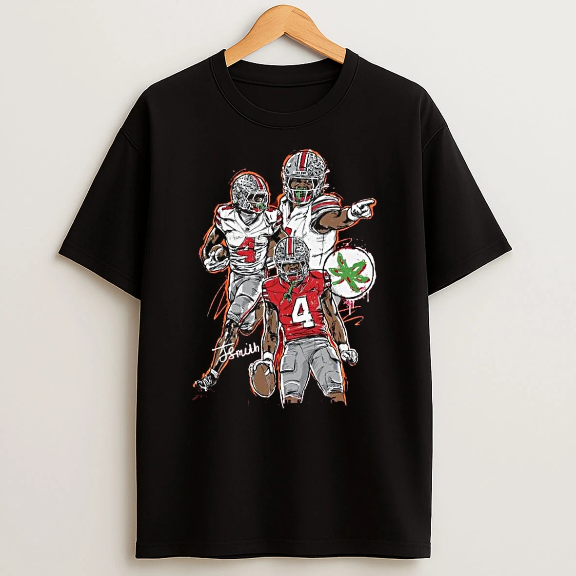Ohio State Buckeyes Jeremiah Smith Signature 2026 T Shirt