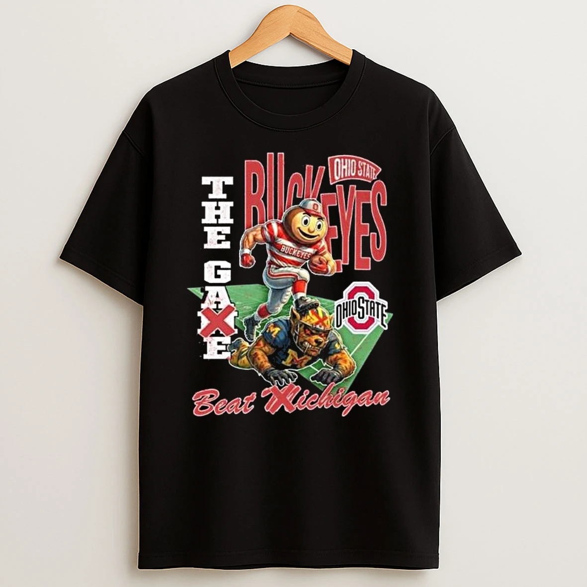 Ohio State Buckeyes The Game Beat Michigan 2025 Mascot T Shirt