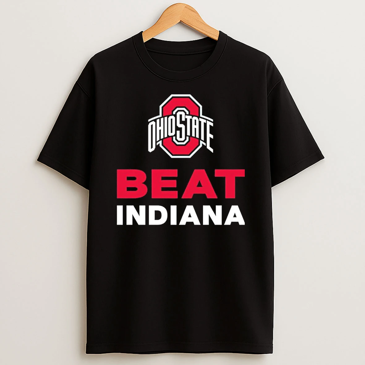 Ohio State Buckeyes Beat Indiana Hoosiers 2025 Big Ten Champions T Shirt