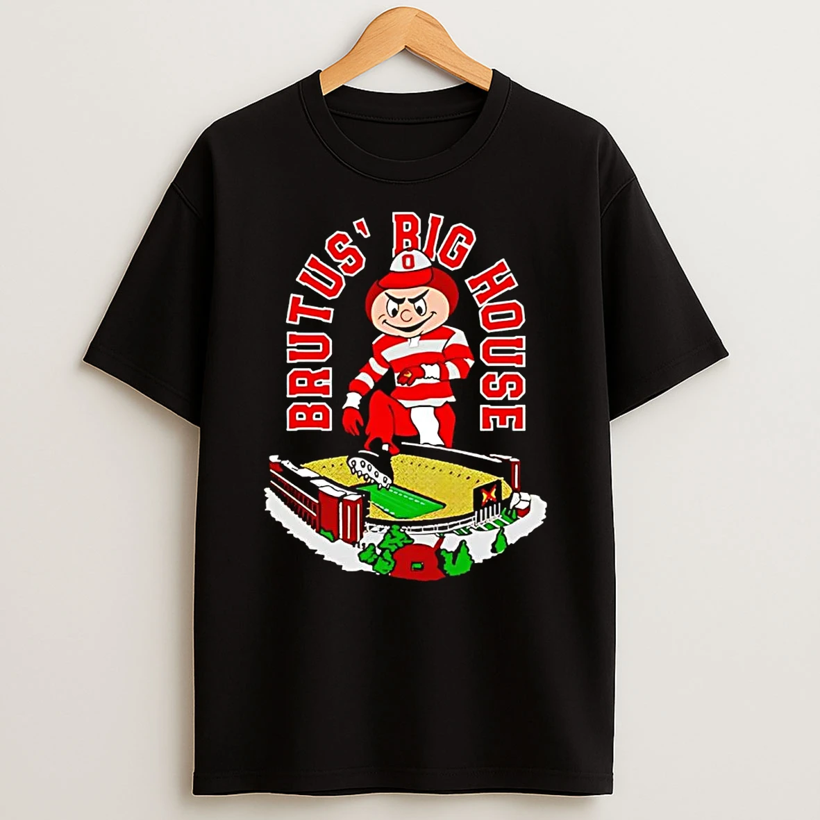 Ohio State Buckeyes Beat Michigan Wolverines Brutus Big House T Shirt