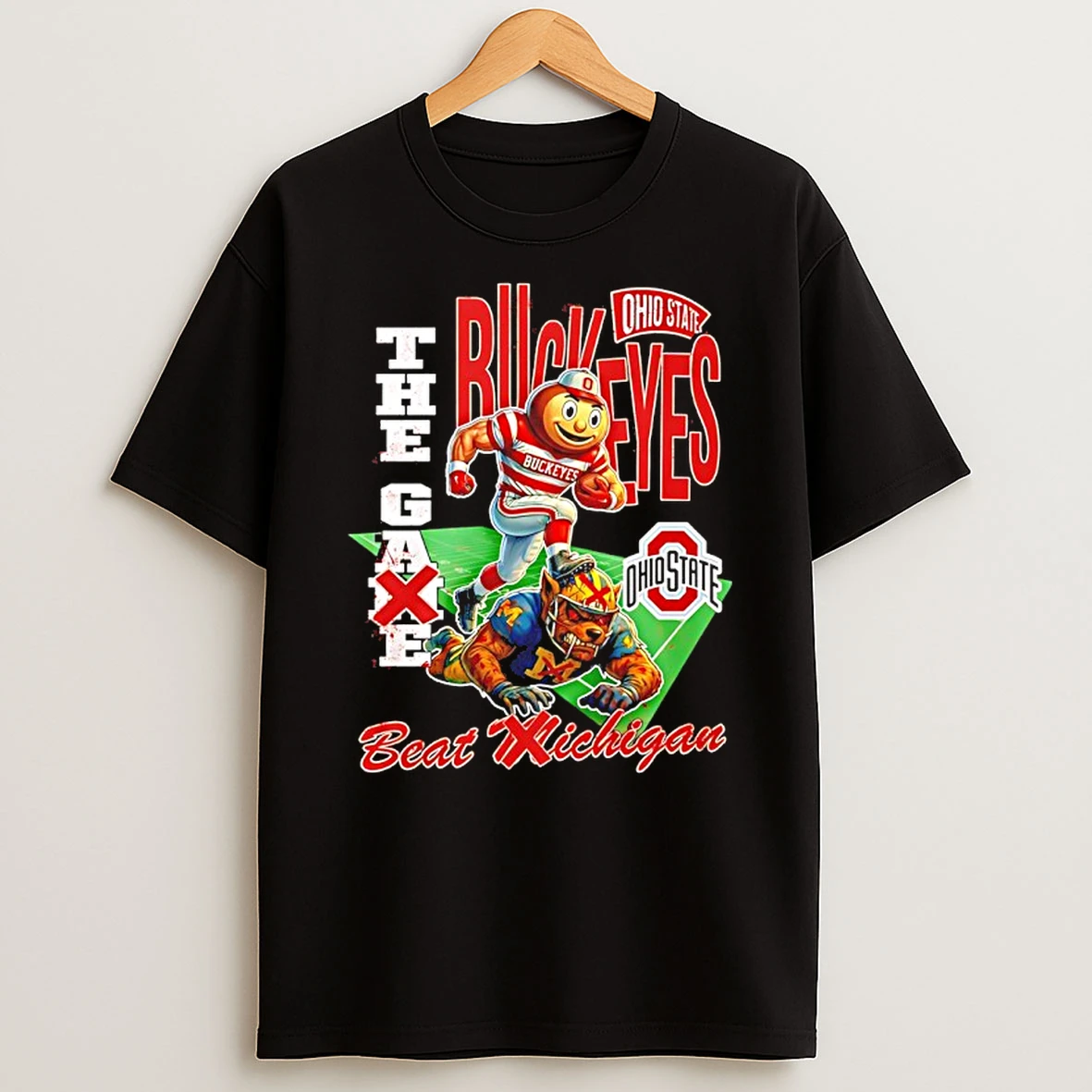 Ohio State Buckeyes Beat Ichigan 2025 The Game Mascot T Shirt