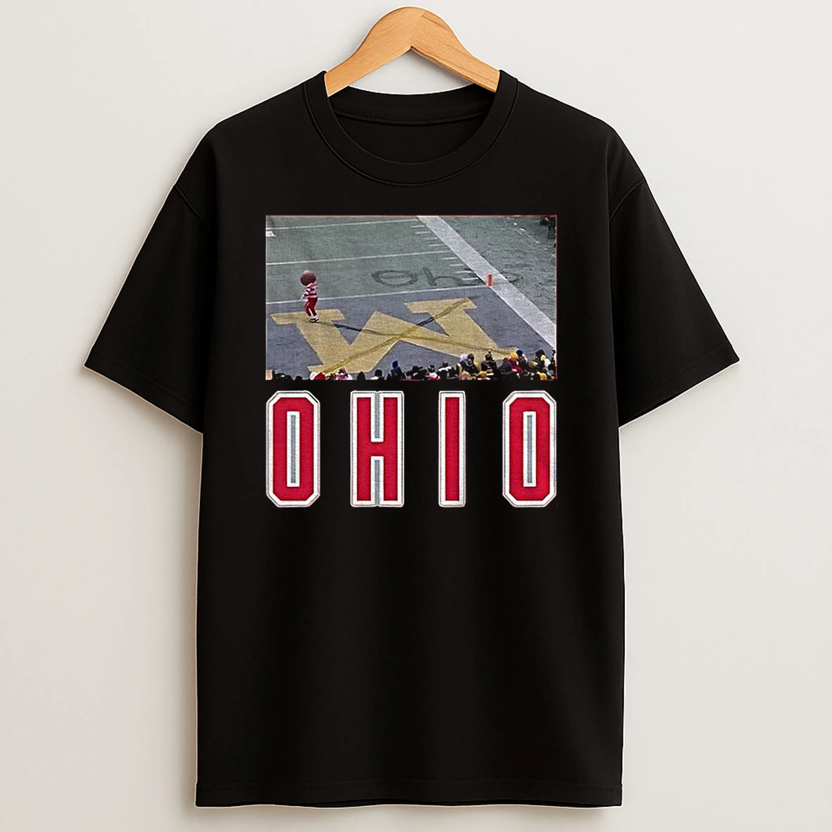 Ohio State Buckeyes Football Brutus The Ohio Snow Game Day T Shirt