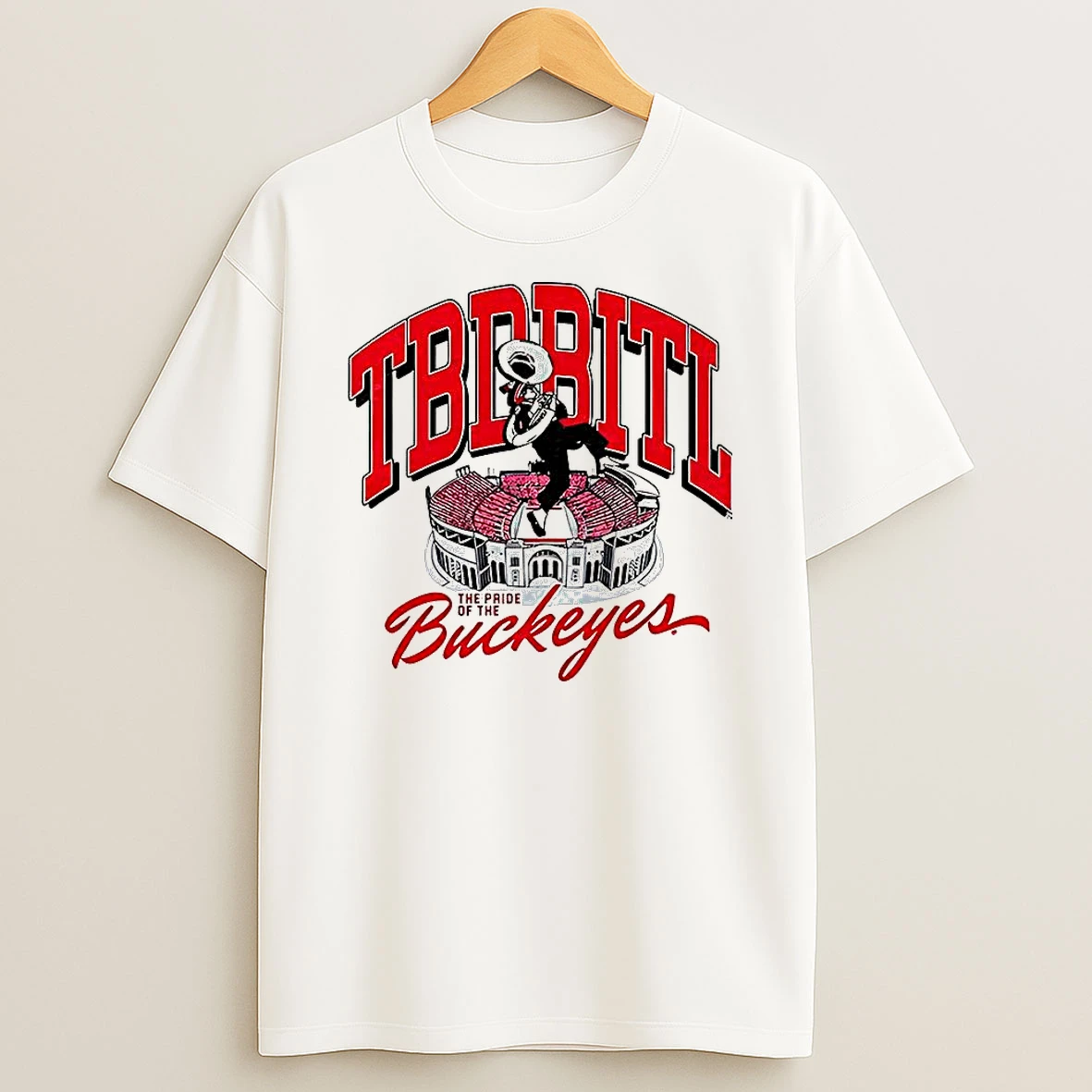 Ohio State Buckeyes Football The Best Damn Band In The Land Marching Team T Shirt