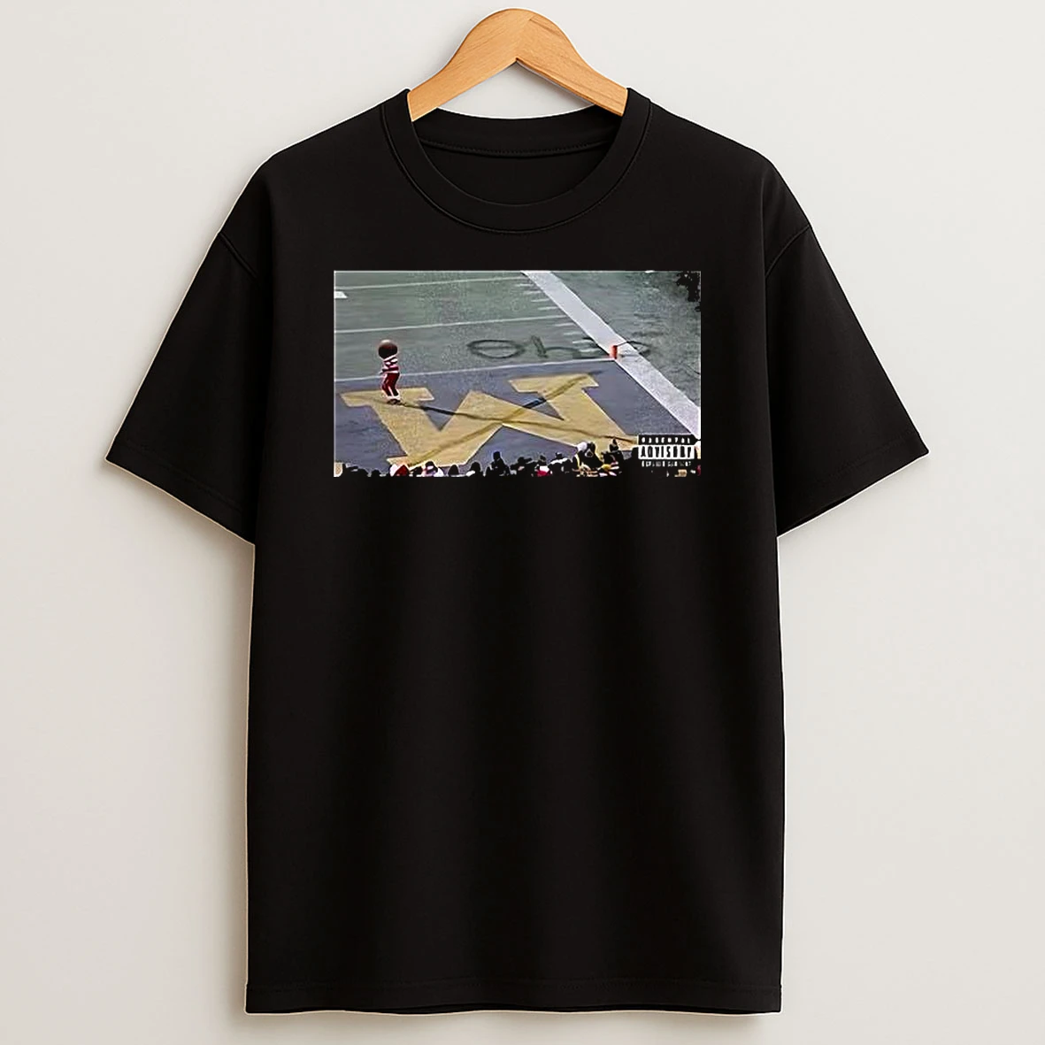 Ohio State Buckeyes Snow Mascot Vs Michigan Wolverines Football T Shirt