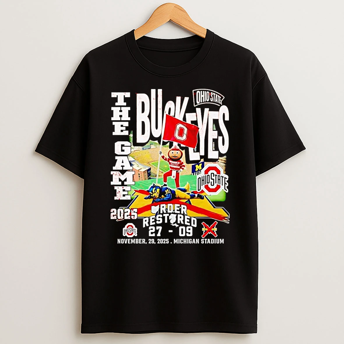 Ohio State Buckeyes The Game 2025 Order Restored T Shirt