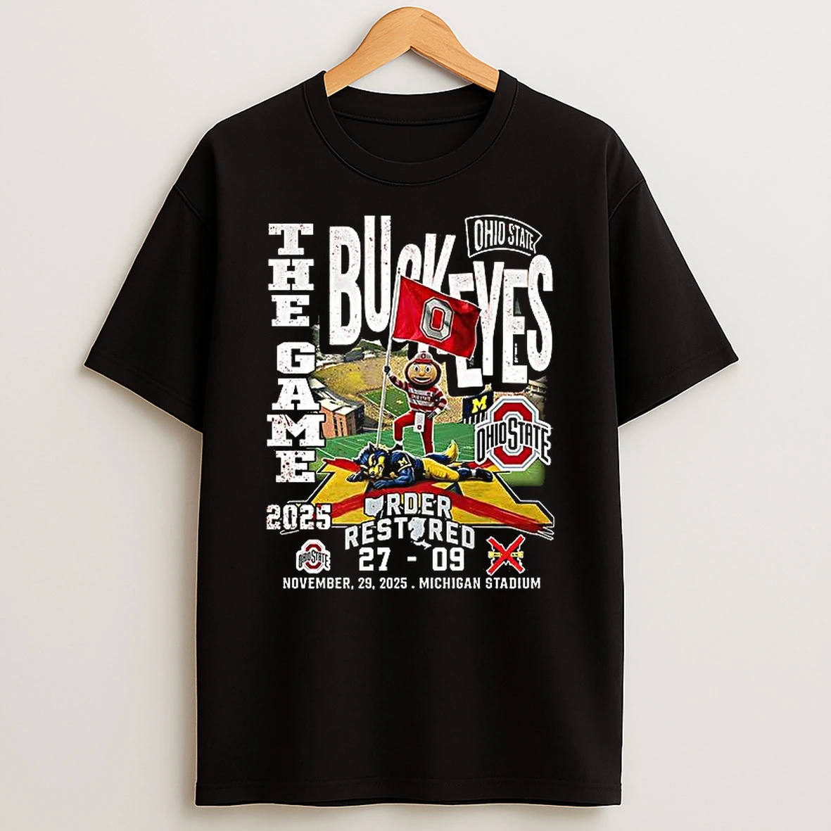 Ohio State Buckeyes Vs Michigan Wolverines The Game 2025 T Shirt