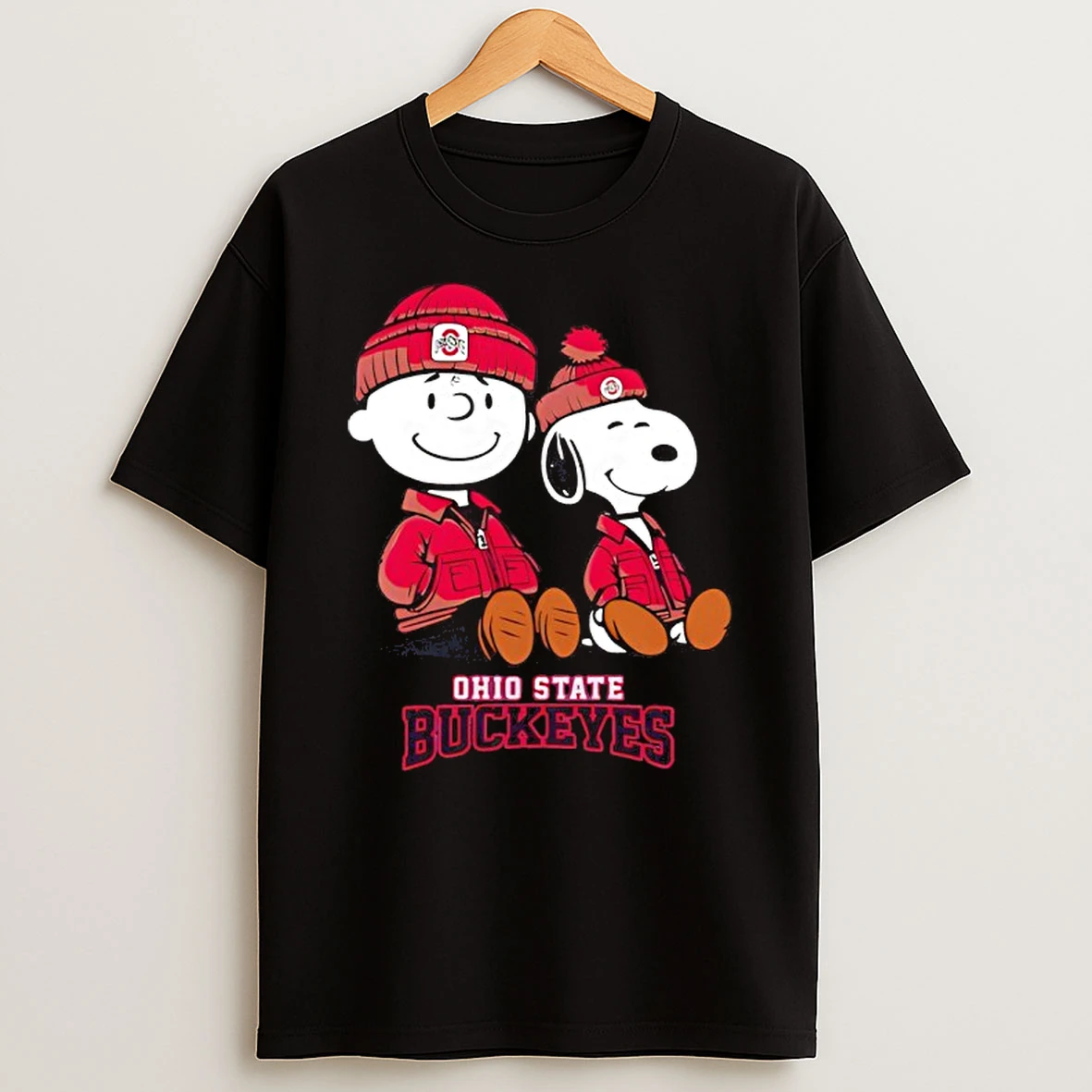 Ohio State Buckeyes X Snoopy And Charlie Brown T Shirt