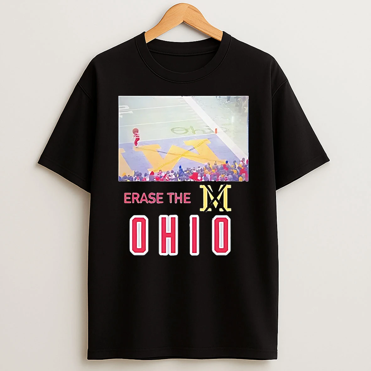 Ohio State Snow Erase The Ohio Not M T Shirt