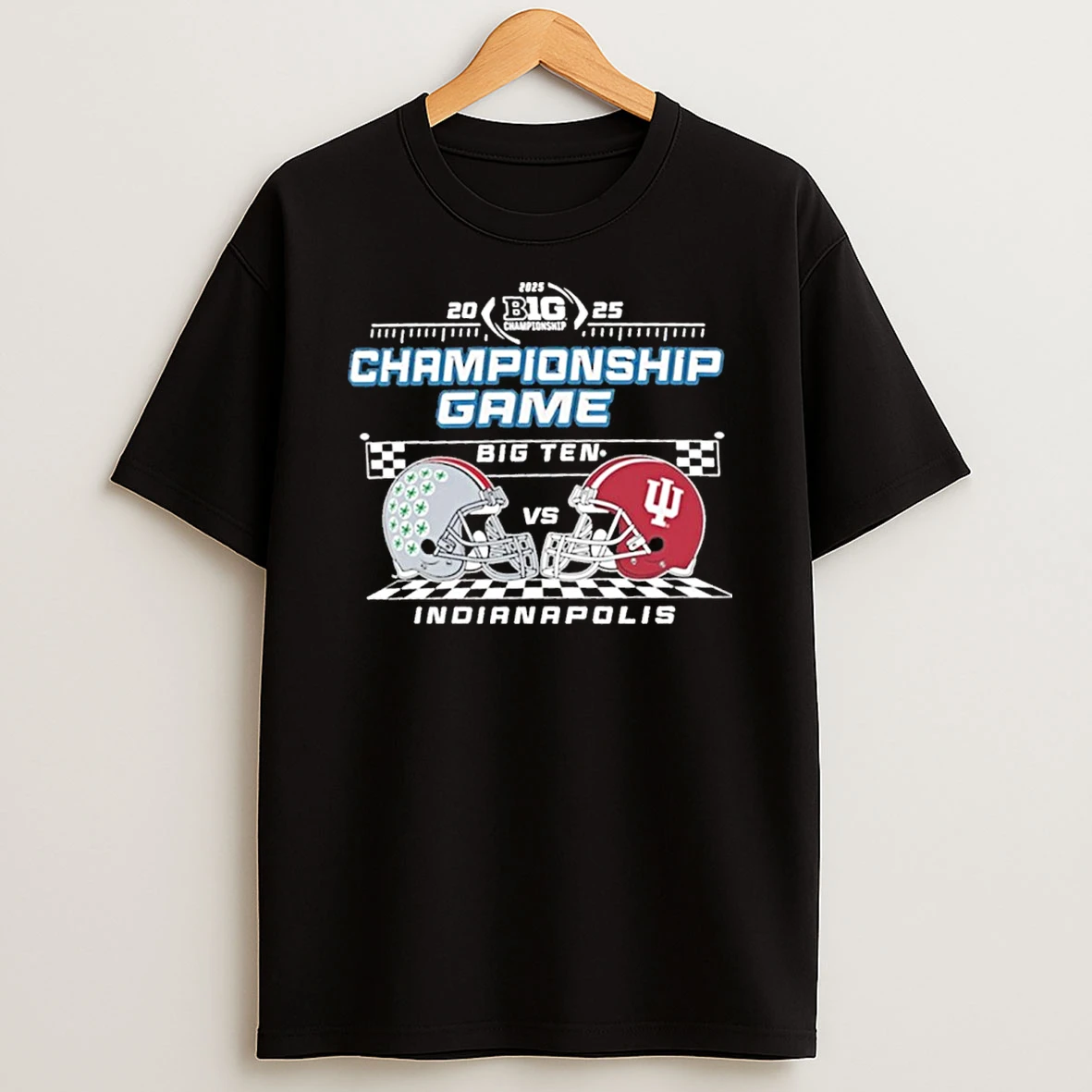 Ohio State Vs Indiana 2025 Football Championship Speedway T Shirt