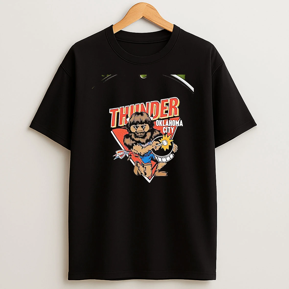 Oklahoma City Thunder Bison Rumble Loud City Chriast T Shirt