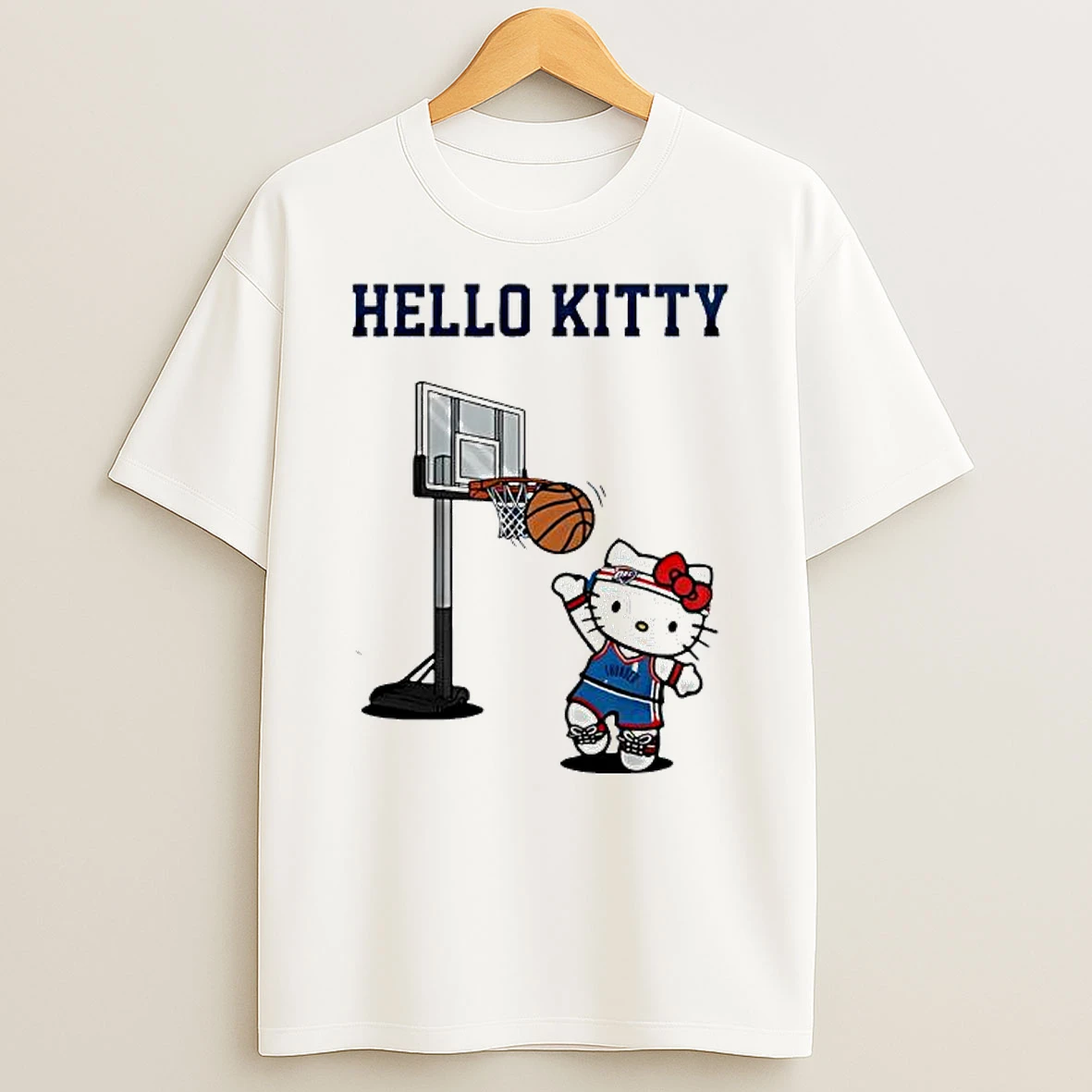 Oklahoma City Thunder X Hello Kitty For Fans Holiday T Shirt