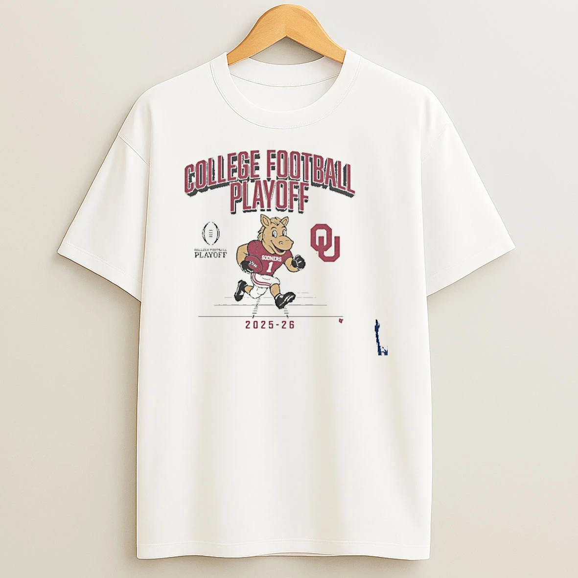 Oklahoma Football 2025 Cfp Mascot T Shirt