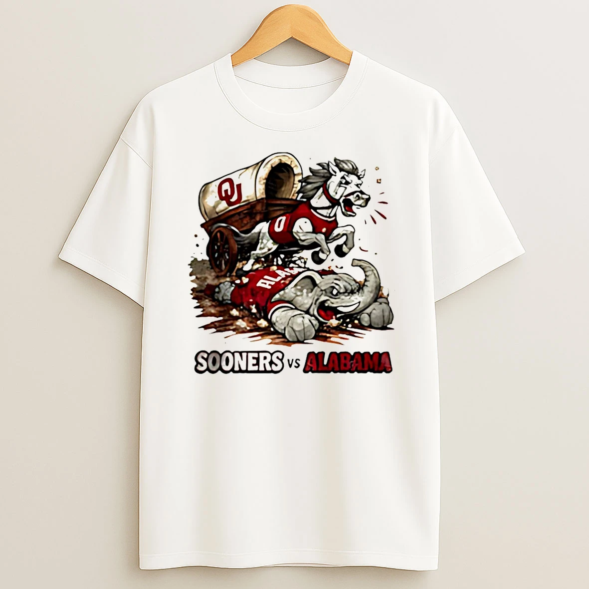 Oklahoma Sooners Beat Alabama Crimson Tide Football Cfp Game Day T Shirt