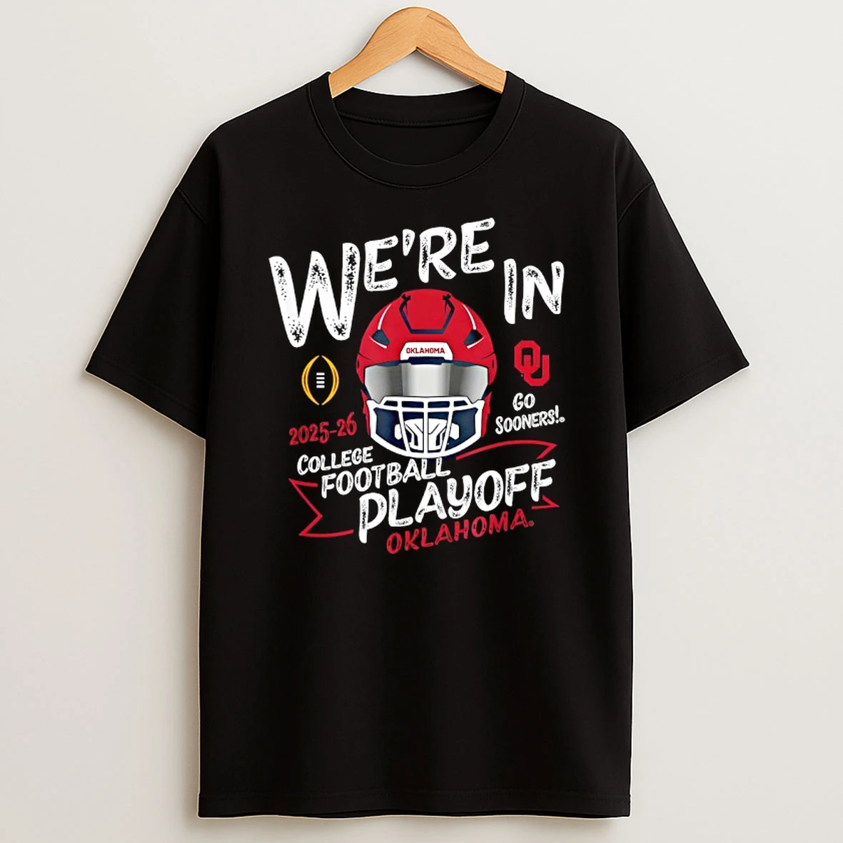 Oklahoma Sooners Cfp College Football Playoff 2025 26 T Shirt