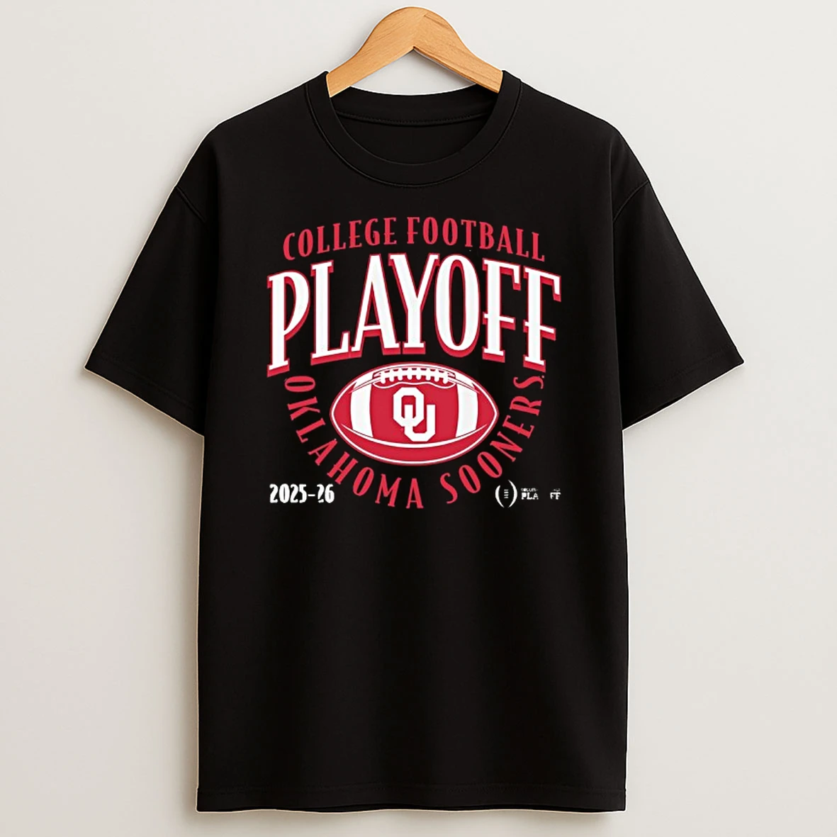 Oklahoma Sooners College Football Playoff 2025 26 Curve T Shirt
