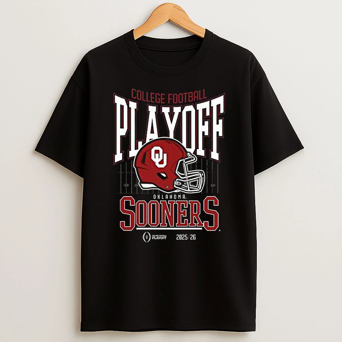 Oklahoma Sooners College Football Playoff Helmet 2025 T Shirt