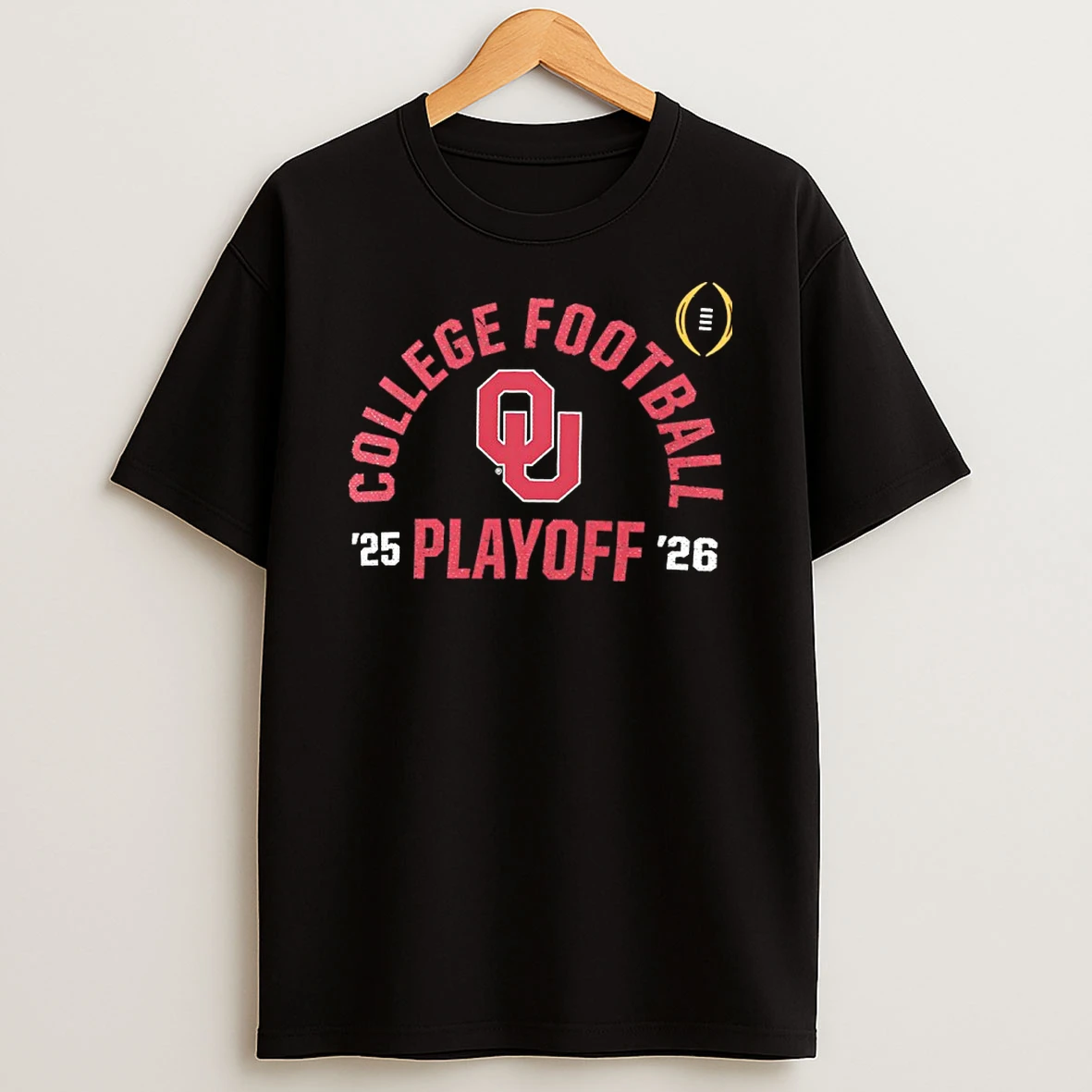 Oklahoma Sooners College Football Playoff Touchdown Glory 2025 26 T Shirt